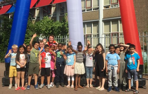 Waalse School Franse dag op de Waalse