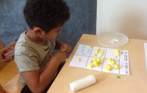 Waalse School Groep 2c leert getalbegrip en meten