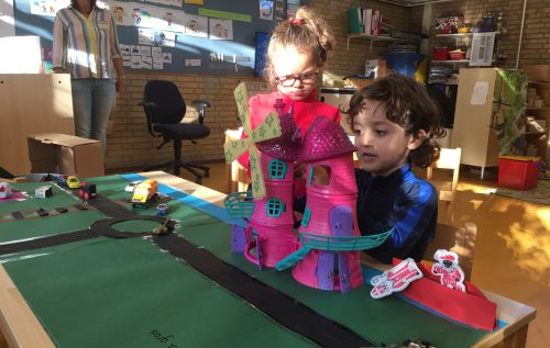 Waalse School Groep 1c vergroot de woordenschat