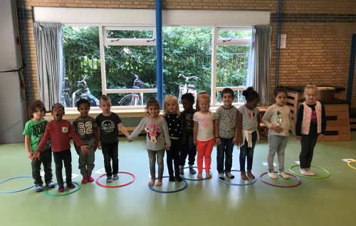 Waalse School Groep 1a leert tellen
