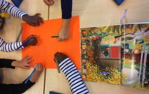 Waalse School Groep 3a leert samenwerken