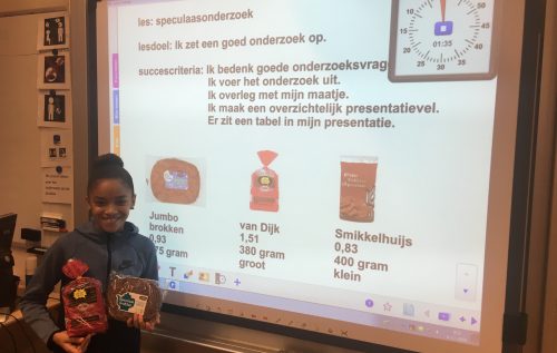 Waalse School Plusklas onderzoekt speculaas