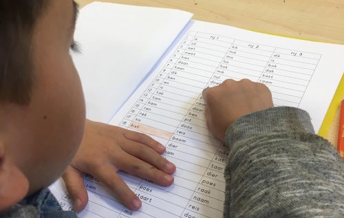 Waalse School Groep 3a leert race-lezen