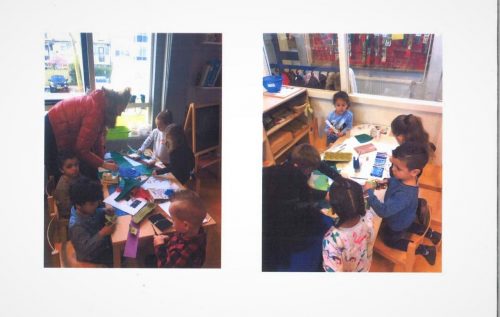 Waalse School Kleuters ontwerpen schoolplein