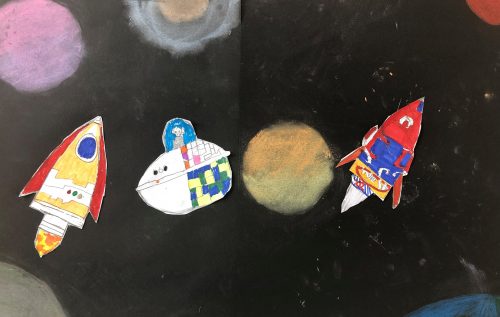 Waalse School Groep 6b leert over het zonnestelsel