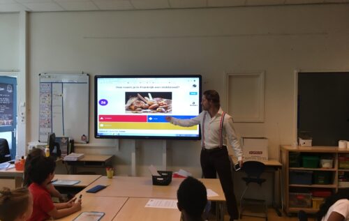 Waalse School Frans leren middels interactieve quiz