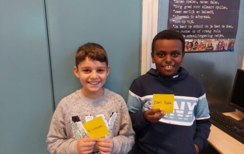 Waalse School Spelling in groep 6a