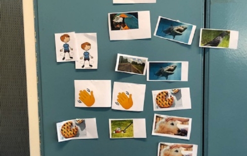 Waalse School Groep 5a leert woorden met -aai, -ooi en -oei