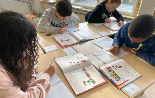 Waalse School Groep 6a leert handig rekenen met de verhoudingstabel