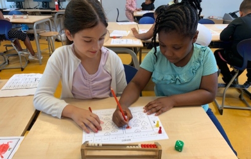 Waalse School Groep 3c leert erbij en eraf sommen t/m 20