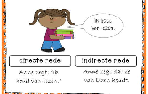 Waalse School Groep 7a leert over de directe en indirecte rede