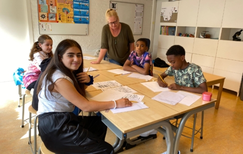 Waalse School Lessen Plusklas gestart