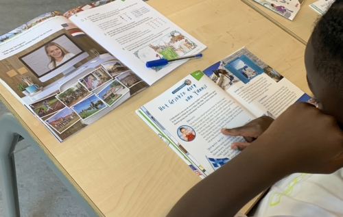 Waalse School Groep 5a leert van tevoren een tekst begrijpen