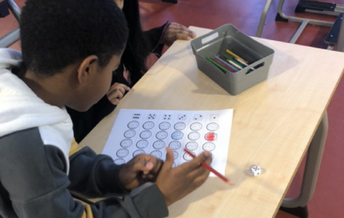Waalse School Groep 4b leert klokkijken