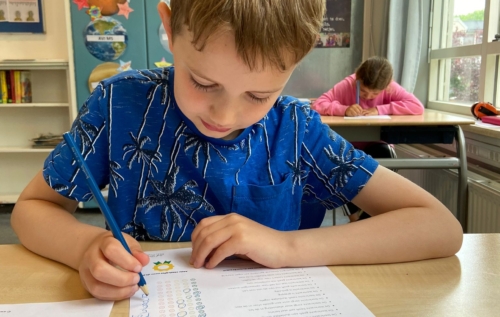Waalse School Groep 5b leert feedback geven