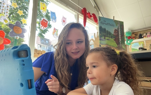 Waalse School Groep 1c leert reflecteren