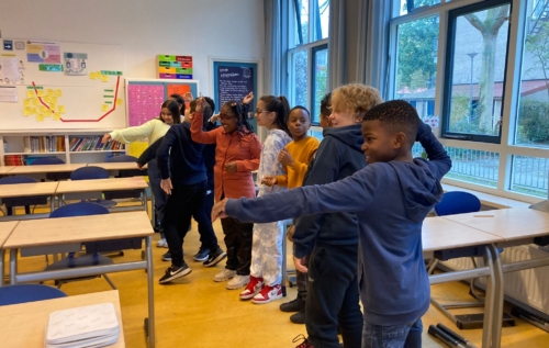 Waalse School Groep 7b leert breuken omrekenen naar kommagetallen
