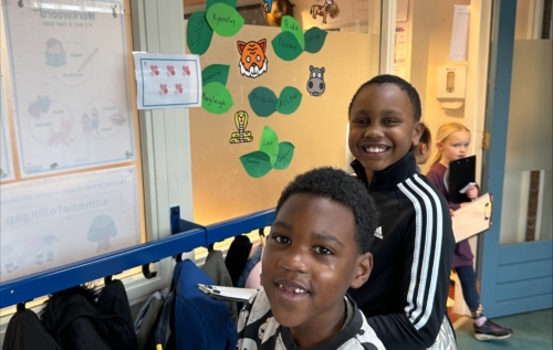 Waalse School Groep 4a leert keersommen automatiseren