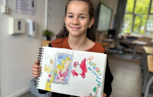 Waalse School Nour is een creatieve maker!