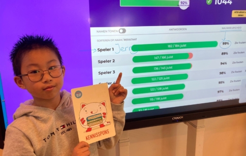 Waalse School Jerry vertelt over zijn talent als de kennisspons!