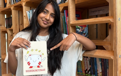 Waalse School Sherayah heeft het talent van de woordkunstenaar