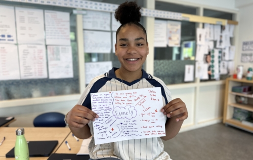 Waalse School Fannely vertelt over haar talent als gulle gever!
