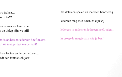 Waalse School De rap van groep 4!