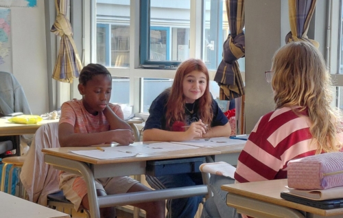 Waalse School Prinsjesdag in de klas…