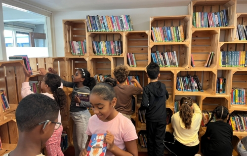 Waalse School Bibliothèque!
